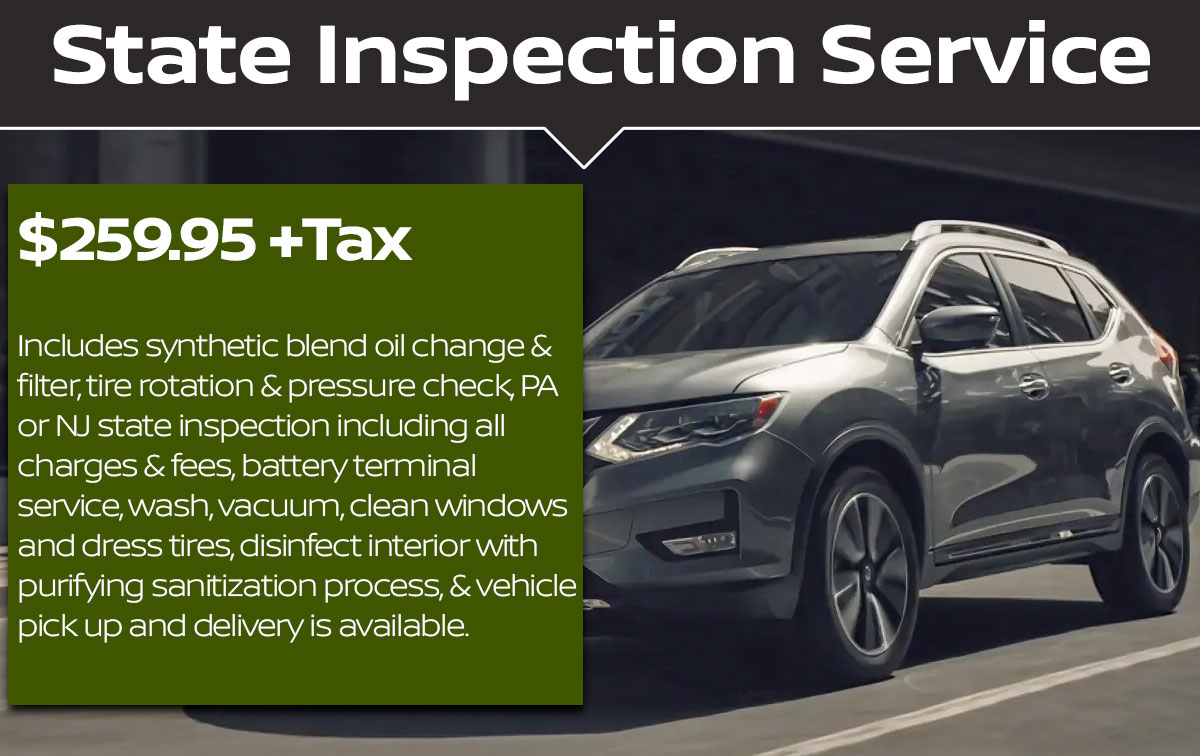 Nissan Summer State Inspection Service Special Coupon Nissan Summer State Inspection Service Special Coupon