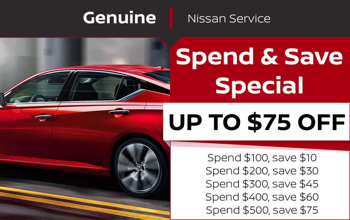 Nissan Spend & Save Special Coupon Nissan Spend & Save Special Coupon