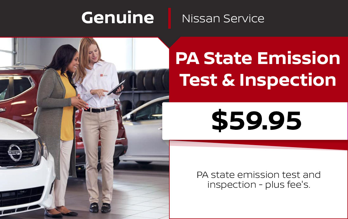 PA State Emission Test & Inspection Service Special Coupon PA State Emission Test & Inspection Service Special Coupon