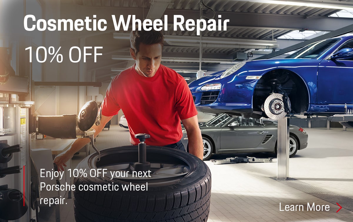 Porsche Cosmetic Wheel Repair Special Coupon Porsche Cosmetic Wheel Repair Special Coupon