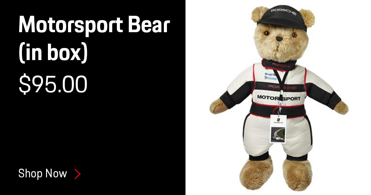 Porsche Motorsport Bear (in box) Accessories Special Coupon Porsche Motorsport Bear (in box) Accessories Special Coupon