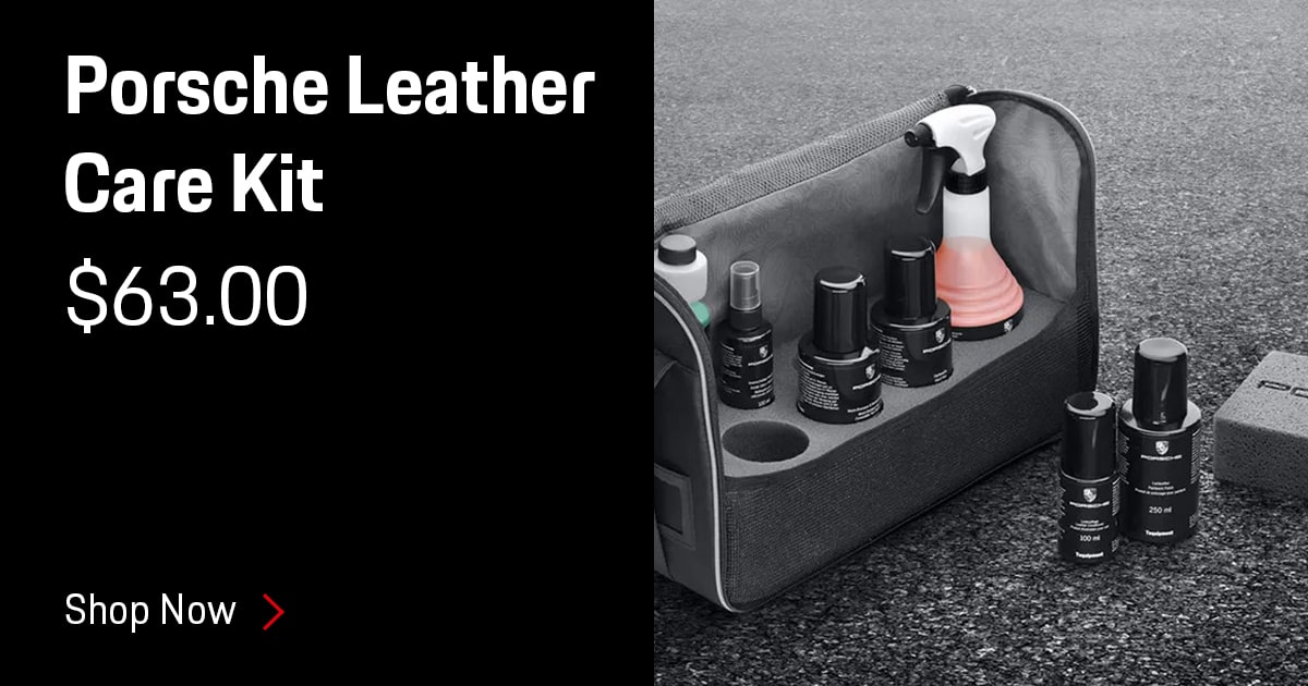 Porsche Leather Care Kit Accessories Special Coupon Porsche Leather Care Kit Accessories Special Coupon