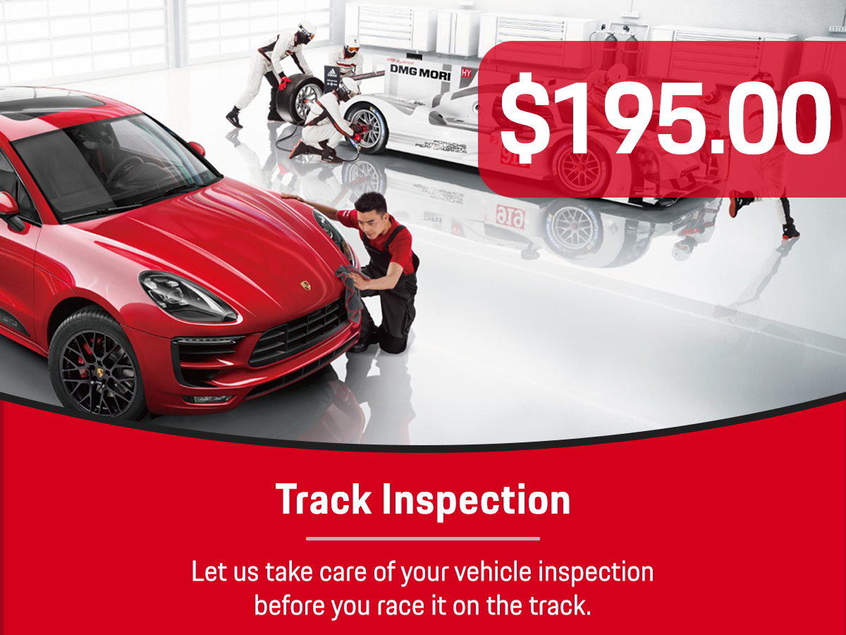Track Inspection Service Special Coupon Track Inspection Service Special Coupon