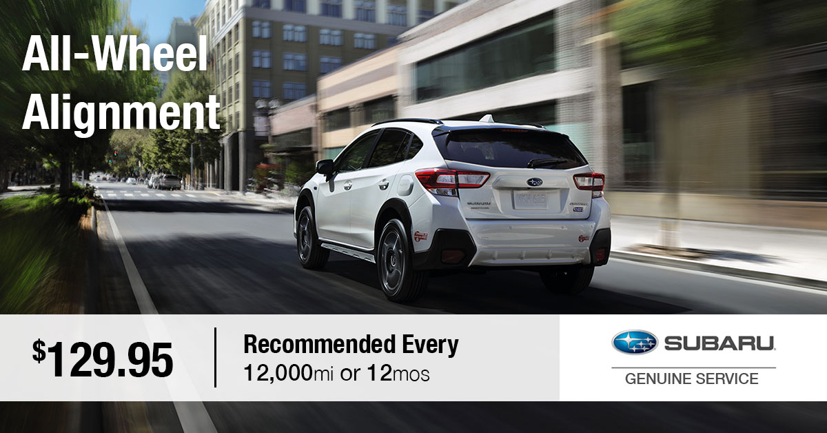 Subaru All-Wheel Alignment Service Special Coupon Subaru All-Wheel Alignment Service Special Coupon