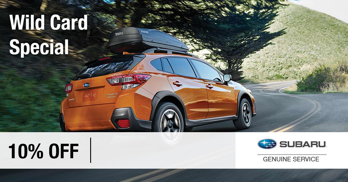 Subaru Wild Card Service Special Coupon Subaru Wild Card Service Special Coupon
