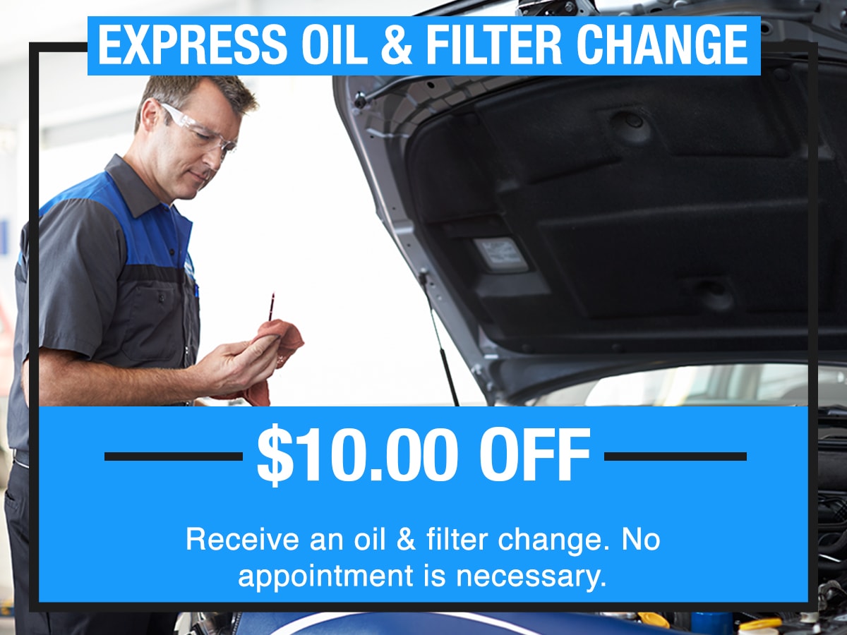 Express Oil & Filter Change Special Coupon Express Oil & Filter Change Special Coupon