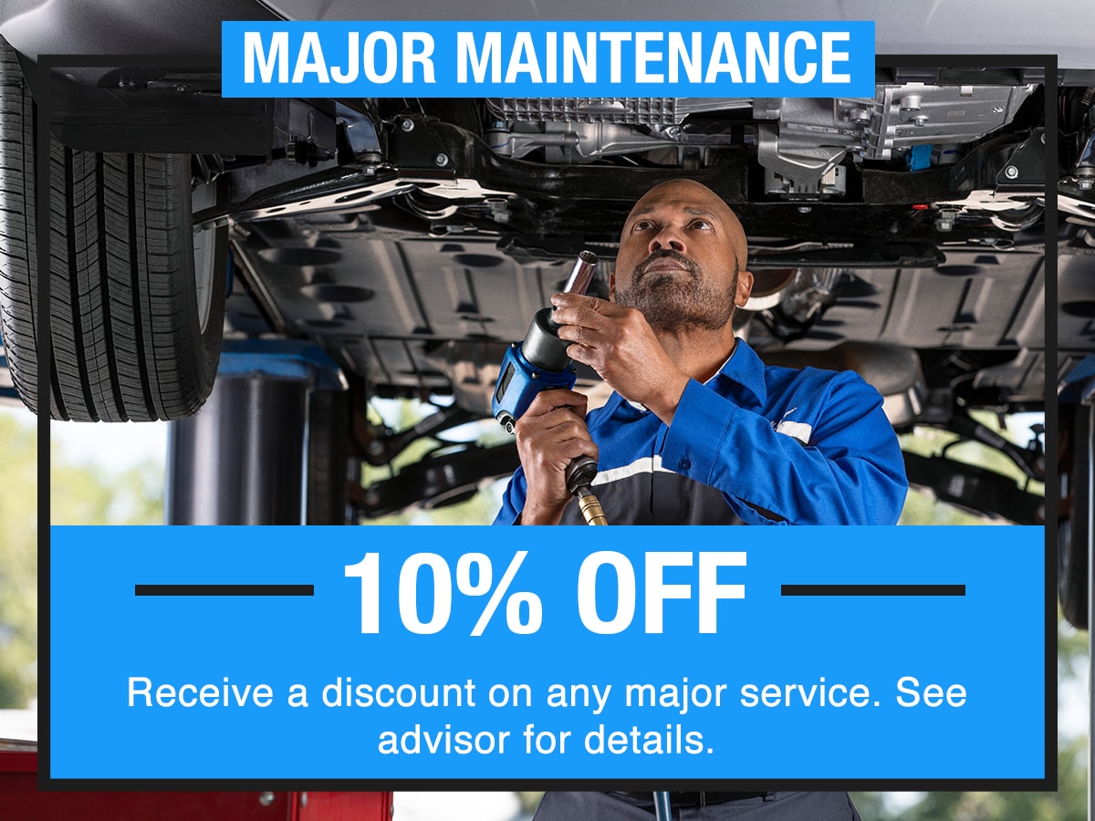 Major Maintenance Service Special Coupon Major Maintenance Service Special Coupon