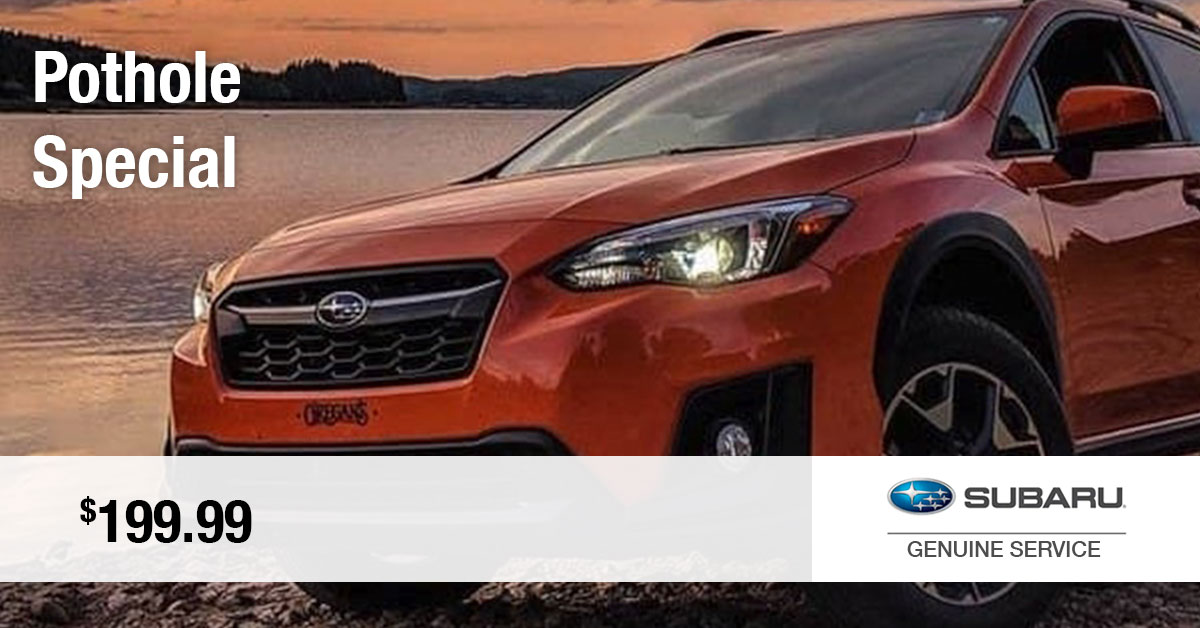 Subaru Pothole Special Service Special Coupon Subaru Pothole Special Service Special Coupon