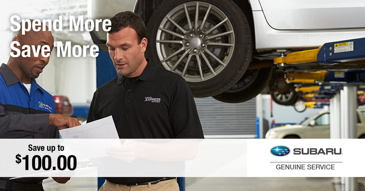 Subaru Spend More Save More Special Coupon Subaru Spend More Save More Special Coupon