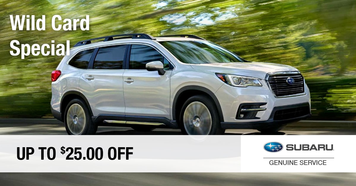 Subaru Wild Card Special Coupon Subaru Wild Card Special Coupon