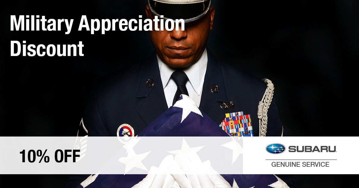 Subaru Military Service Special Coupon Subaru Military Service Special Coupon