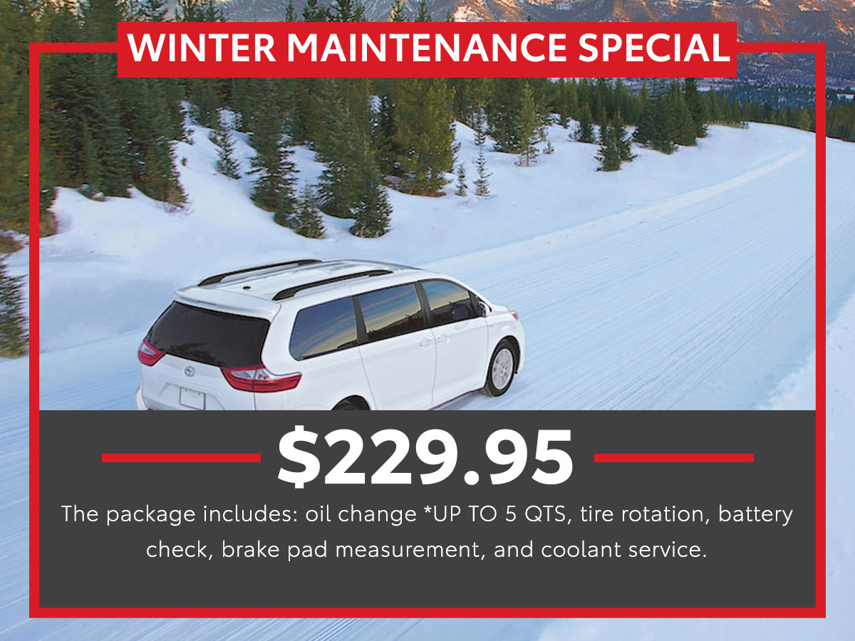 Winter Maintenance Service Special Coupon Winter Maintenance Service Special Coupon