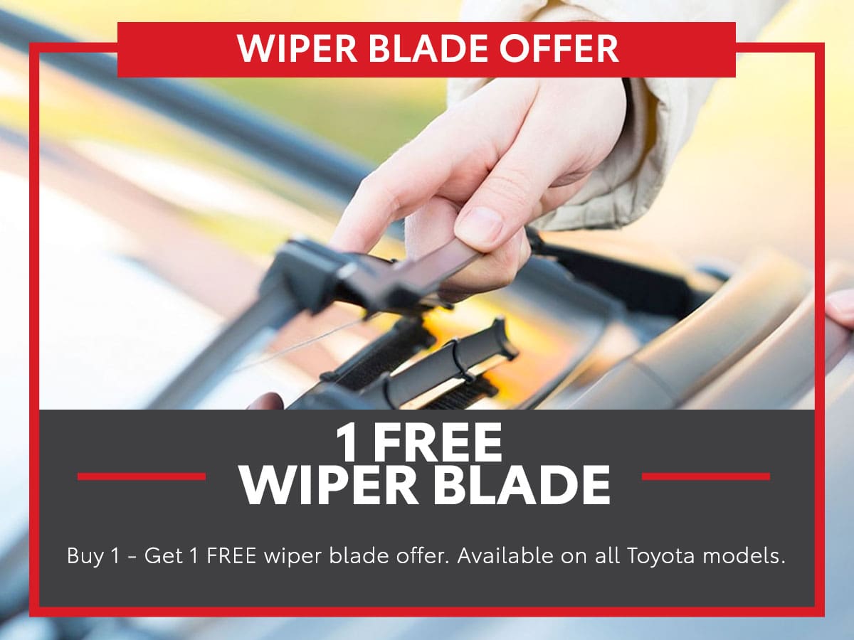 Toyota Wiper Blade Service Special Coupon Toyota Wiper Blade Service Special Coupon