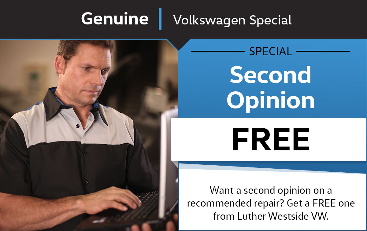 VW Second Opinion Service Special Coupon VW Second Opinion Service Special Coupon