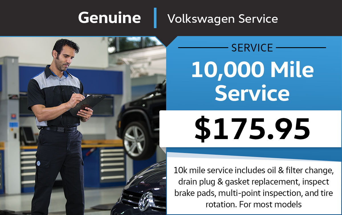 VW 10,000 Mile Service Special Coupon VW 10,000 Mile Service Special Coupon