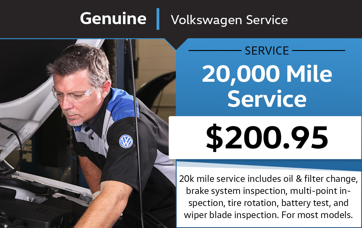 VW 20,000 Mile Service Special Coupon VW 20,000 Mile Service Special Coupon