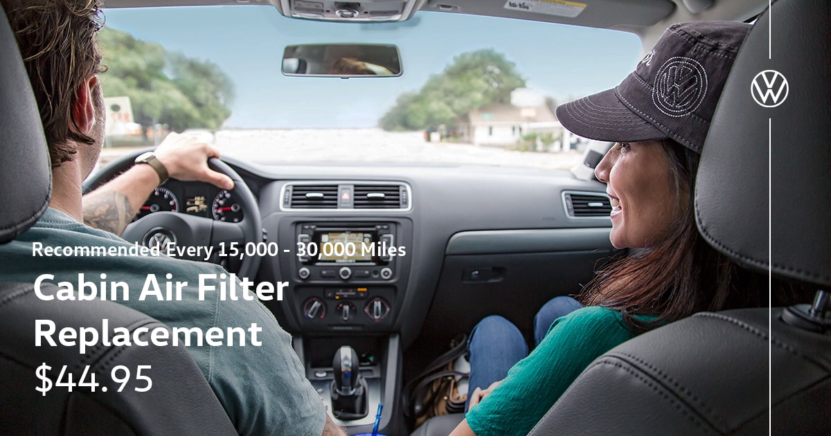 Volkswagen Cabin Air Filter Replacement Service Special Coupon Volkswagen Cabin Air Filter Replacement Service Special Coupon