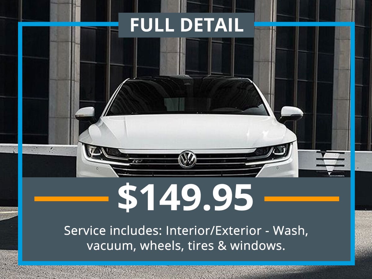 Full Detail Service Special Coupon Full Detail Service Special Coupon