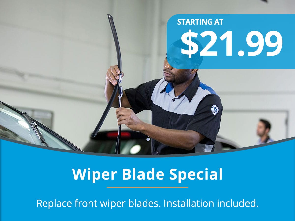 VW Wiper Blade Service Special Coupon VW Wiper Blade Service Special Coupon