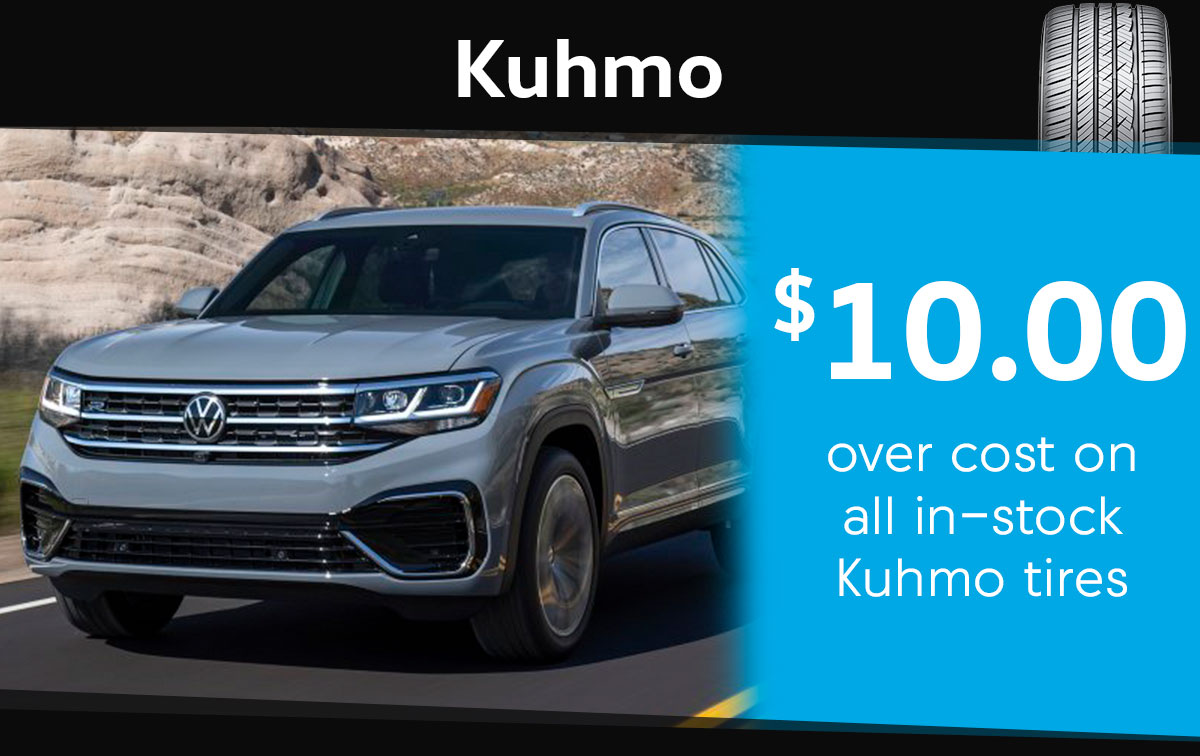 Kuhmo Tire Special Coupon Kuhmo Tire Special Coupon