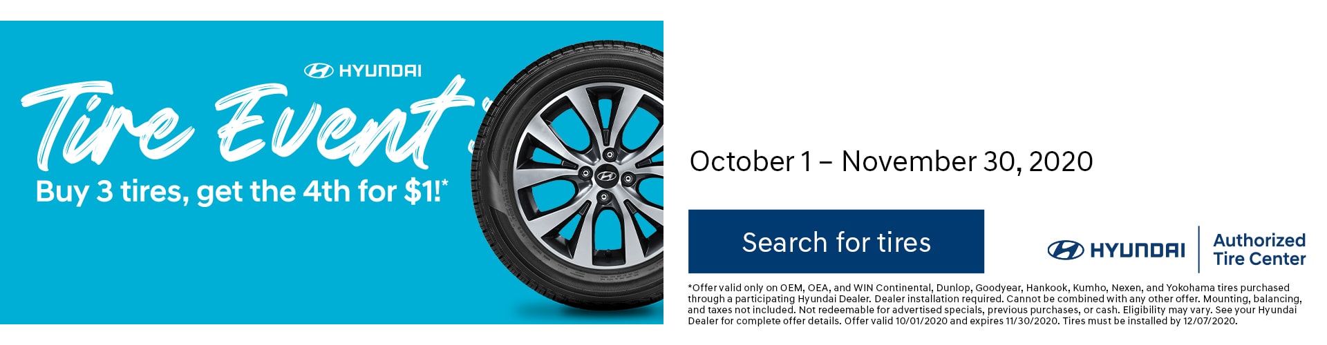 Hyundai Tire Offer Hyundai Tire Offer