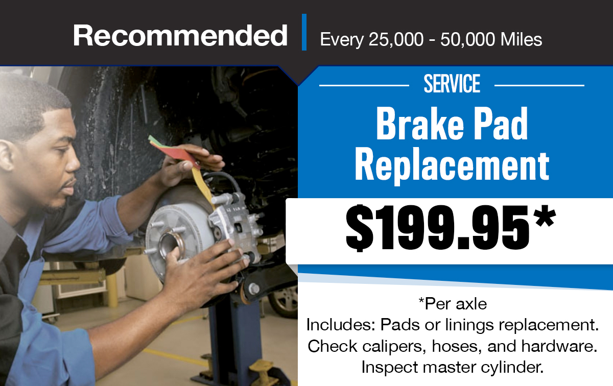CDJR Brake Pad Replacement Service Special Coupon