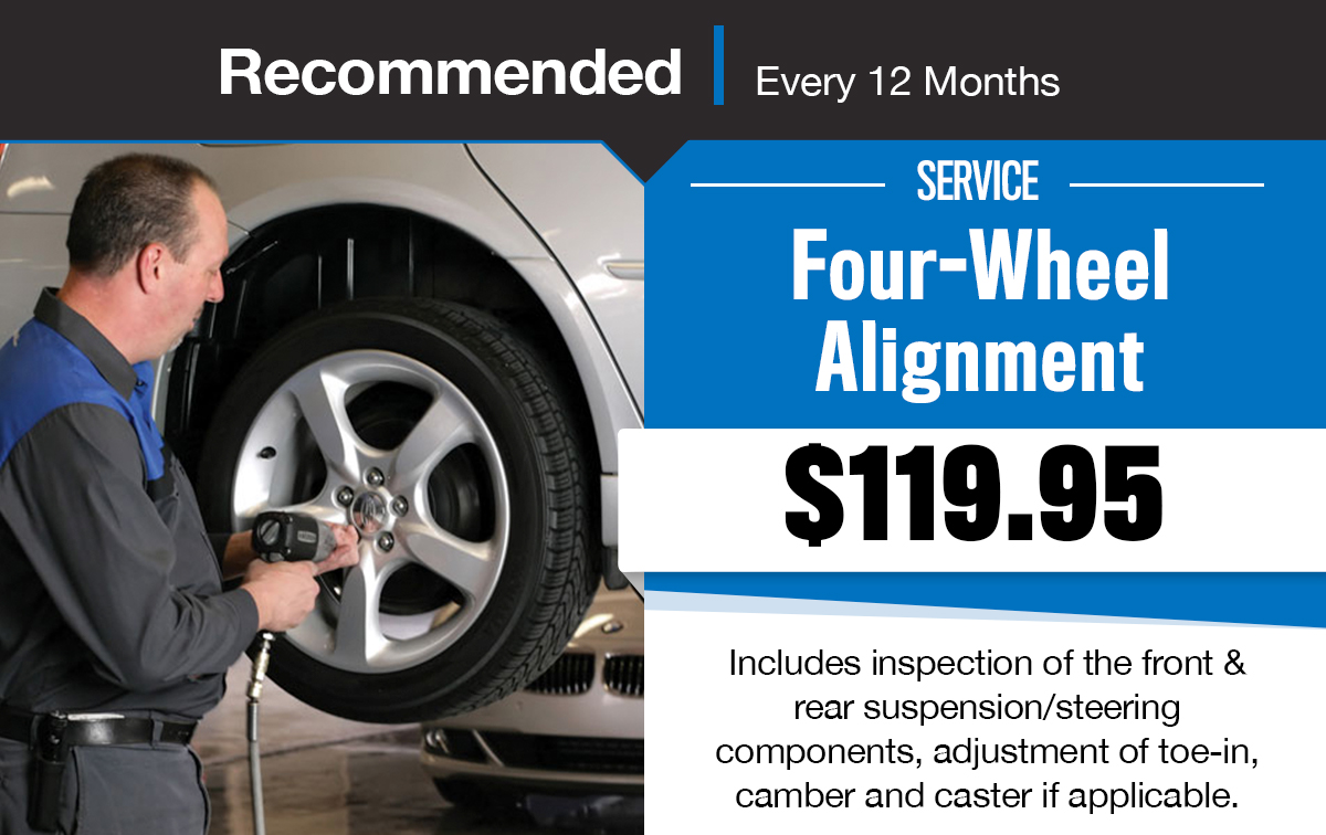 CDJR Four Wheel Alignment Special Coupon