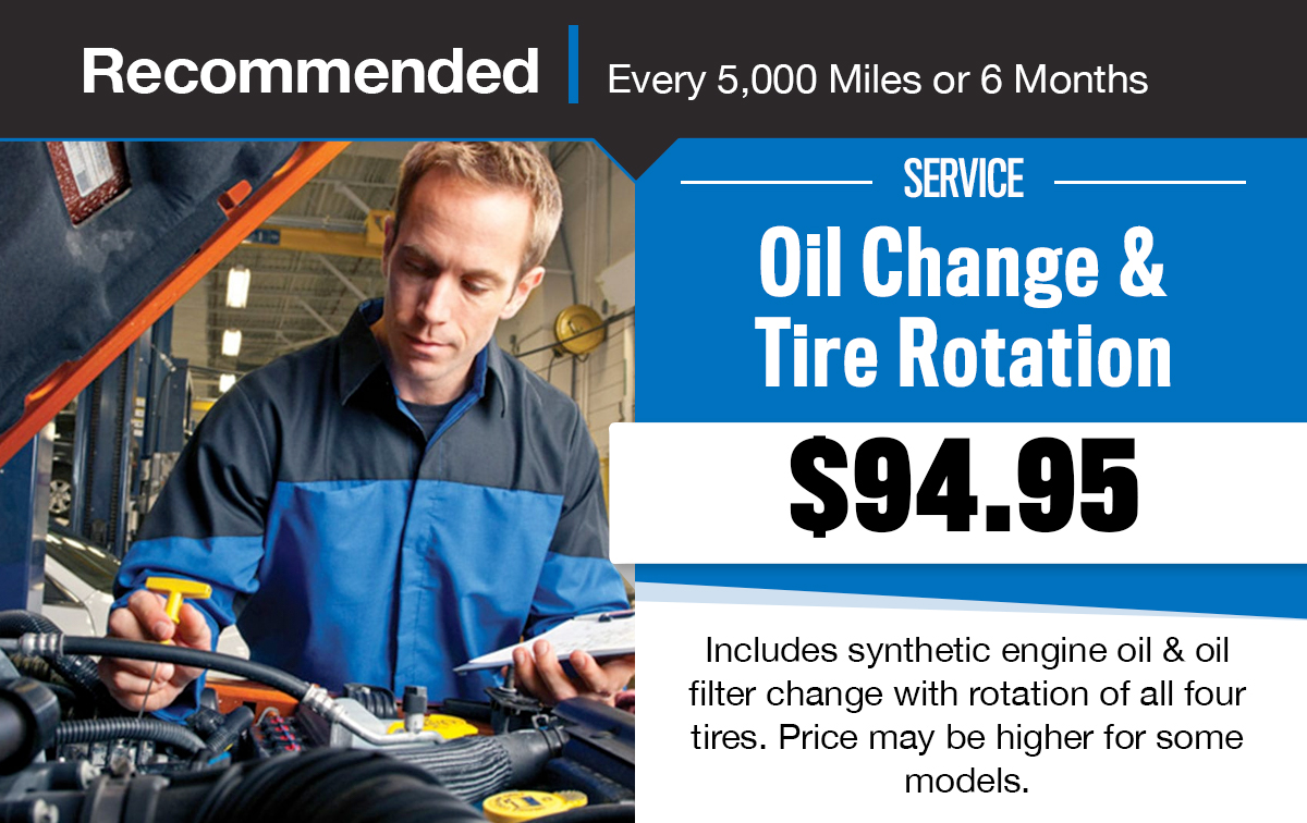 CDJR Oil Change & Tire Rotation Special Coupon