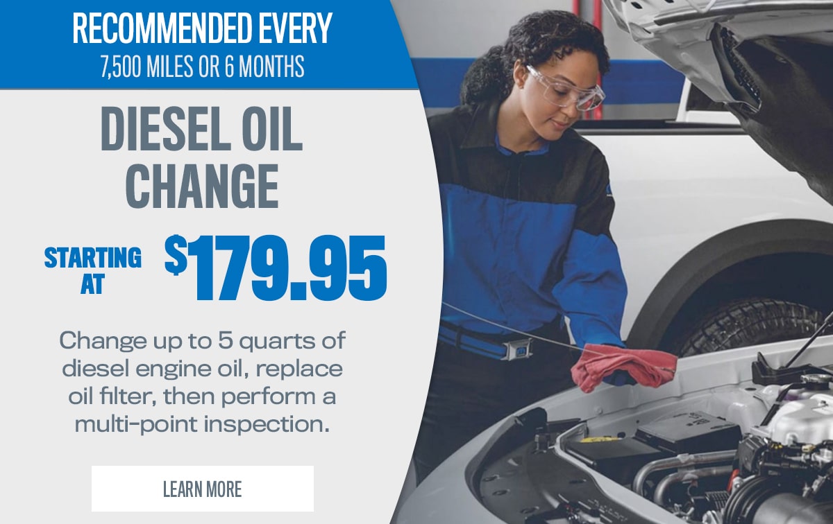 Diesel Oil Change Service in Gurnee, IL | Gurnee CJDR