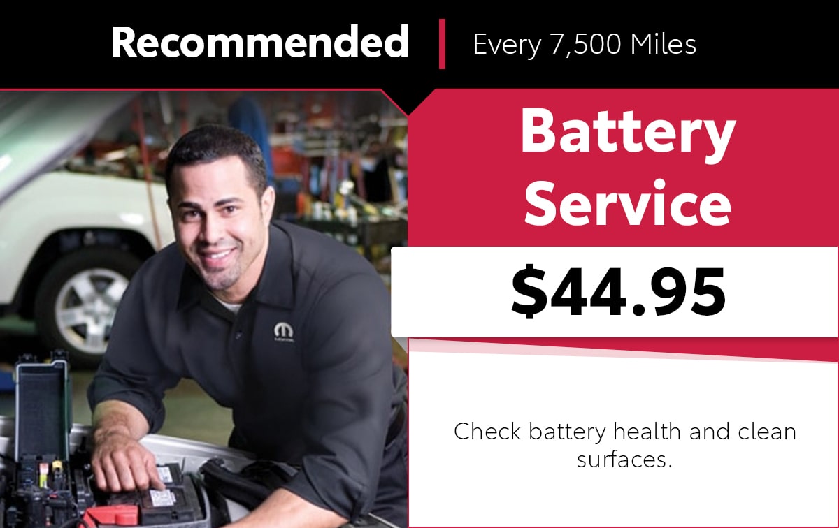 Mopar Battery Service Special Coupon Mopar Battery Service Special Coupon