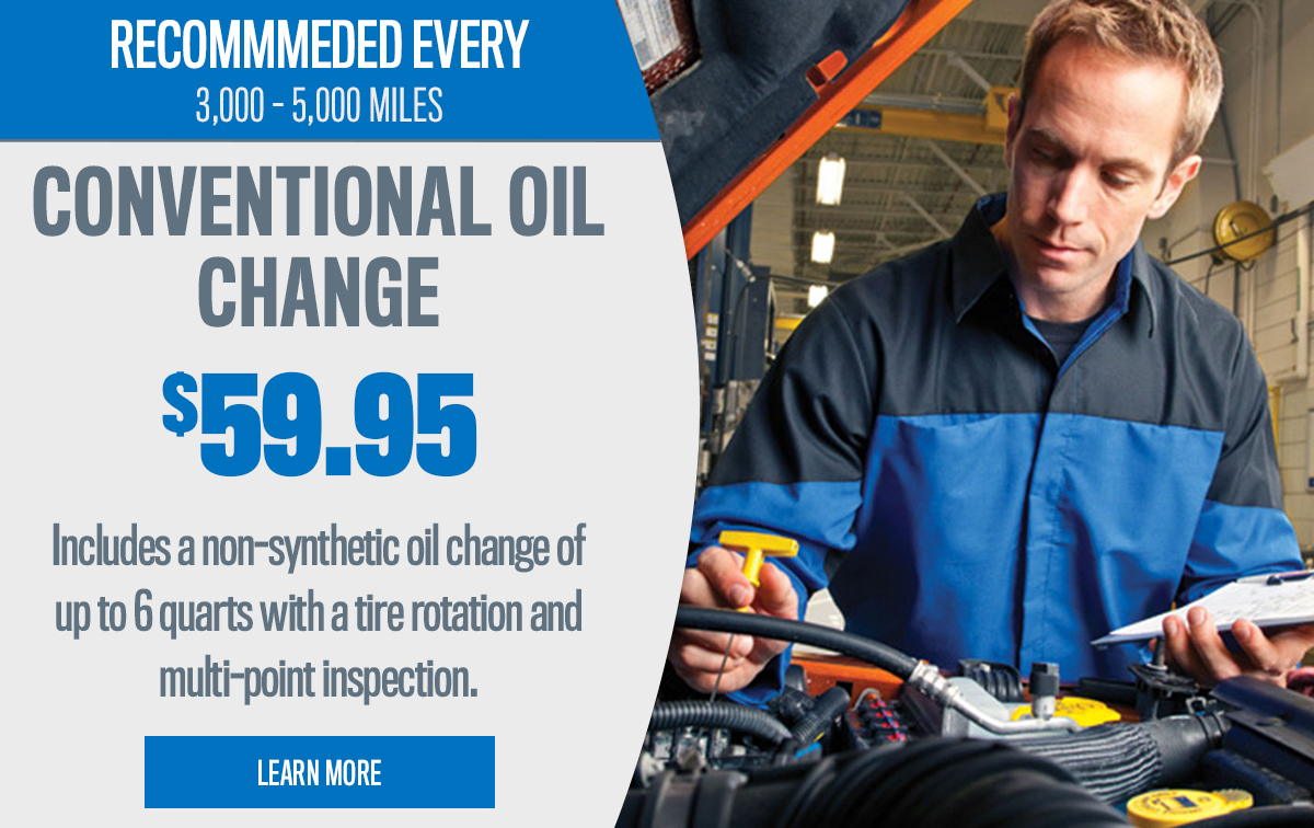 CDJR Conventional Oil Change Service Special Coupon