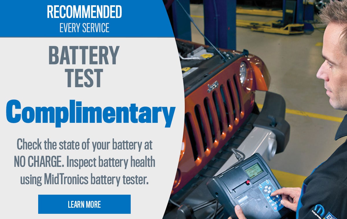 CDJR Battery Test Service Special Coupon