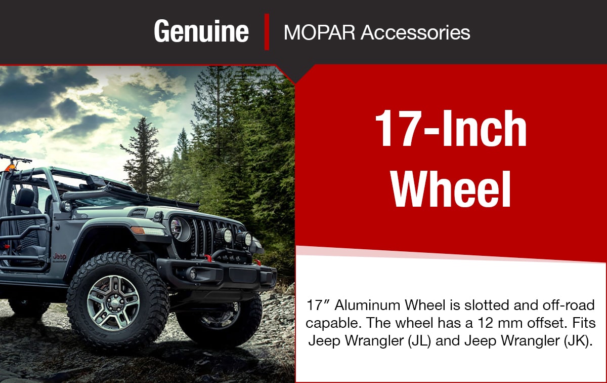 Mopar 17-Inch Wheel Accessories
