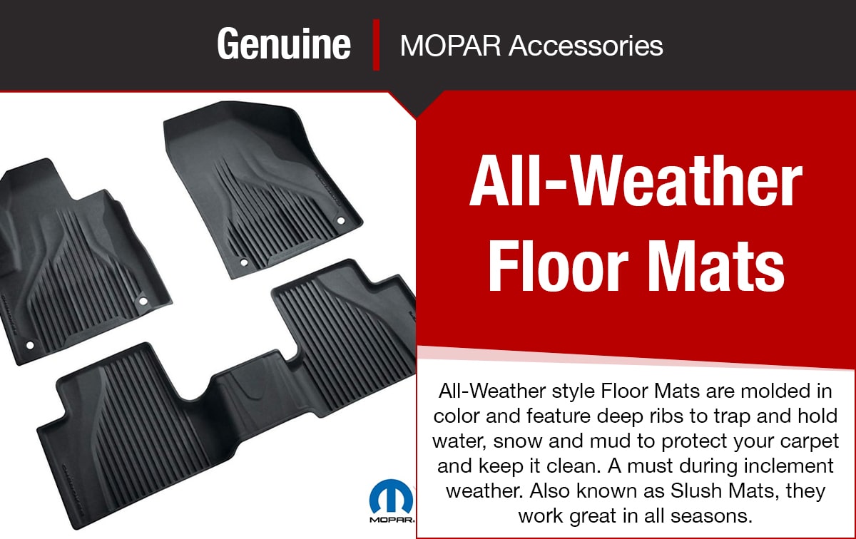 Mopar All-Weather Floor Mats Accessories