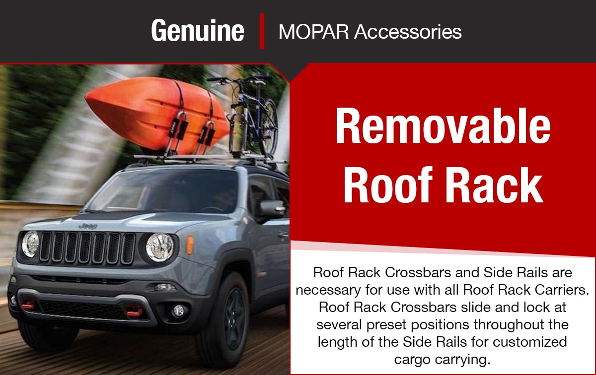 Mopar Removable Roof Rack Accessories