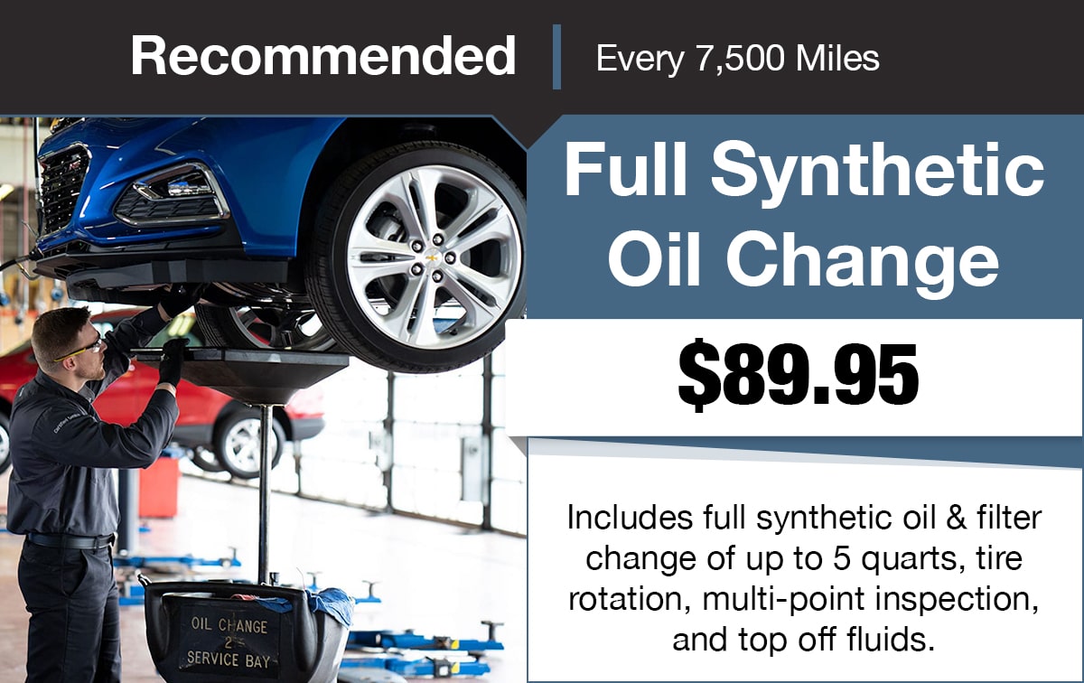 Buick Gmc Oil Change Coupon / Synthetic vs Conventional Oil Fishers IN