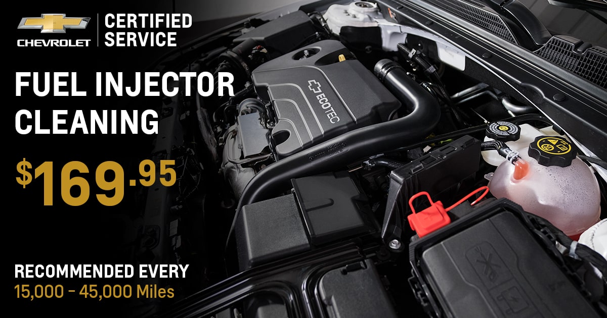 Chevrolet Fuel Injector Cleaning Service Special Coupon