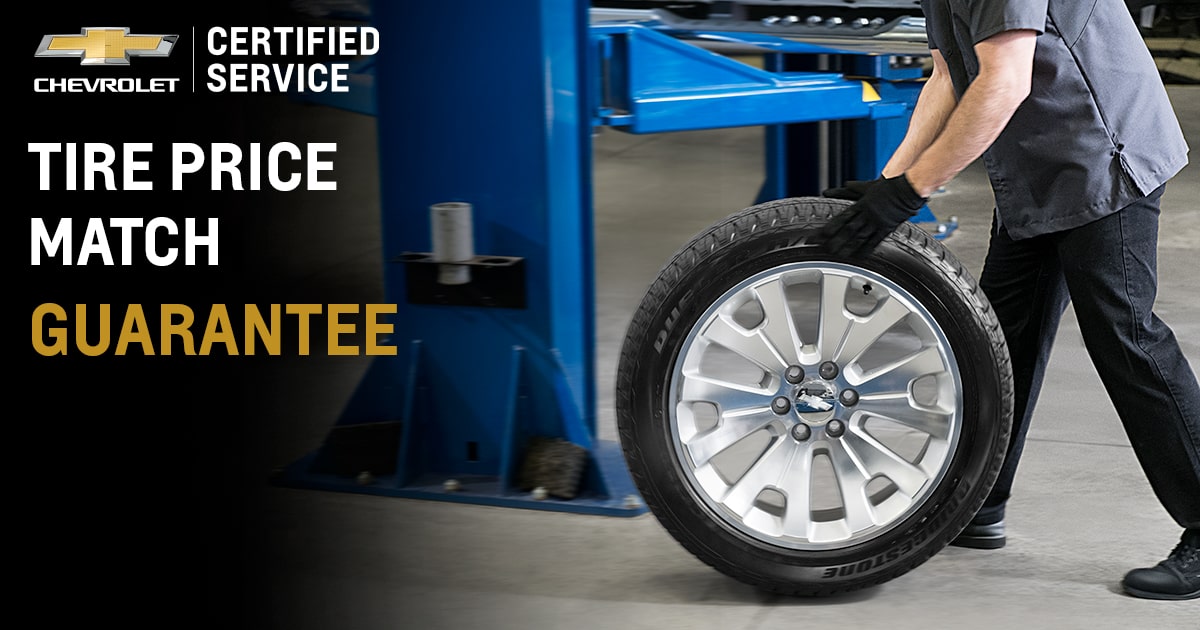 Chevrolet Tire Price Match Service Special Coupon