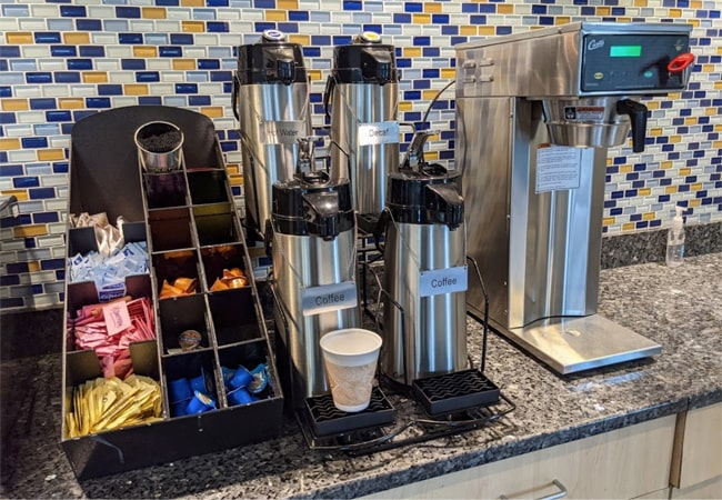Complimentary Coffee & Beverages