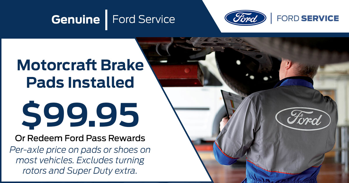 Ford Brake Service Specials