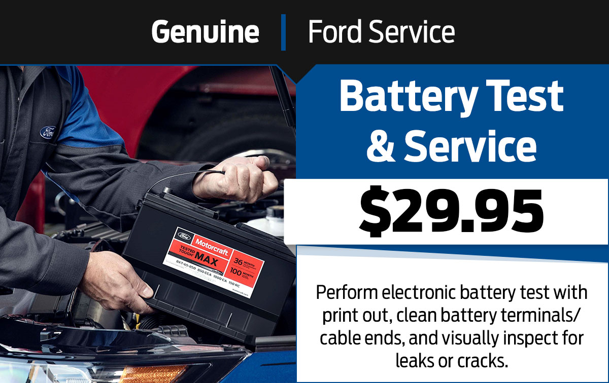 Battery Test & Service Special Coupon