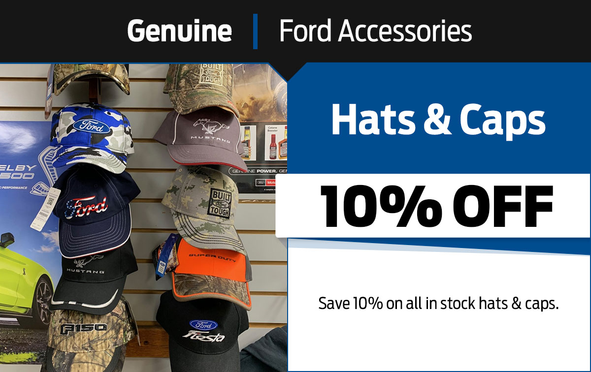 Ford Hats & Caps Special Coupon