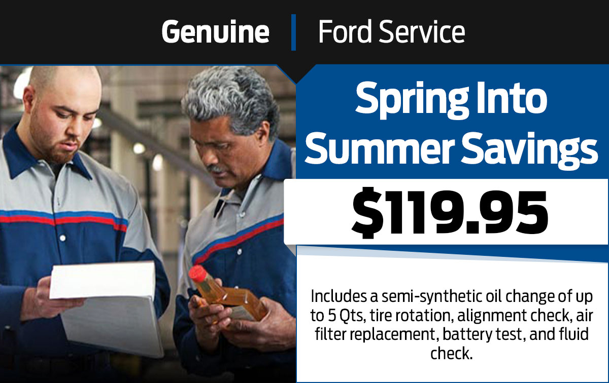 Ford Summer Maintenance Service Special Coupon Ford Summer Maintenance Service Special Coupon