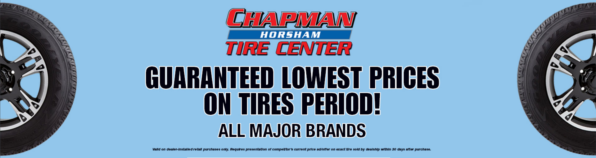 Chapman Ford Horsham Tire Specials