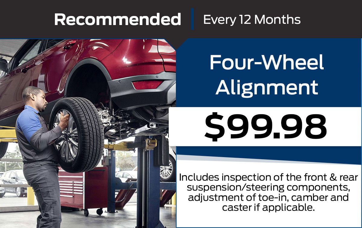 Ford Four-Wheel Alignment Service Special Coupon