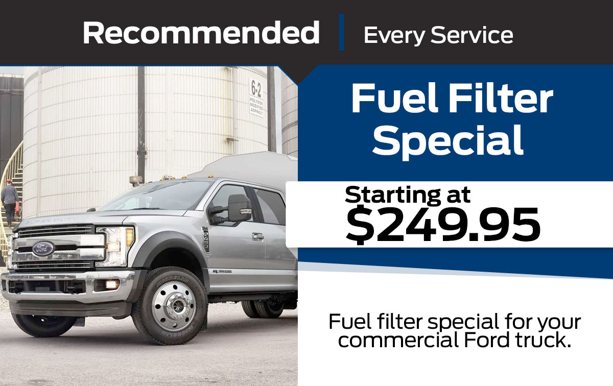 Ford Fuel Filter Service Special Coupon