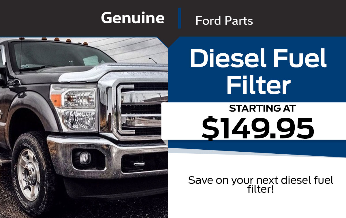 Ford Diesel Fuel Filter Special Coupon