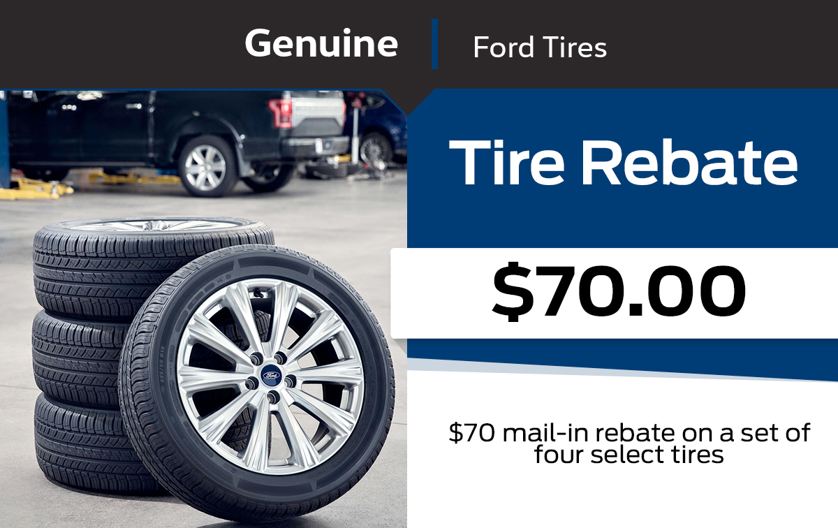 Ford Tire Rebate Service Special Coupon