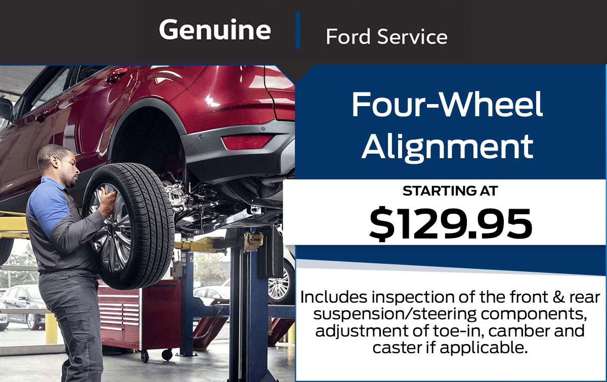 Ford Four-Wheel Alignment Service Special Coupon