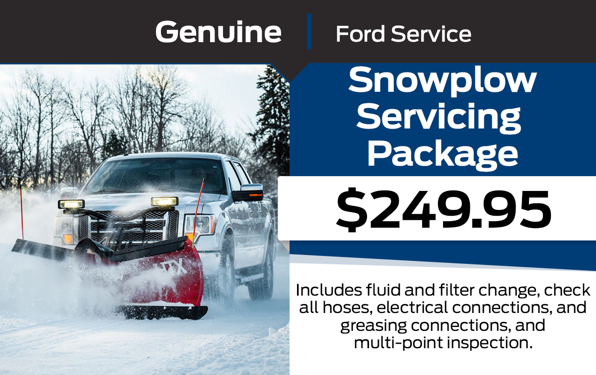 Ford Snowplow Service Special Coupon